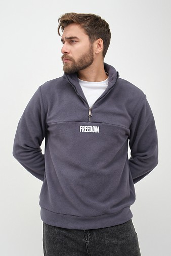 Толстовка муж. Драйв флис асфальт