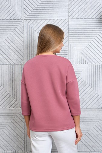 Свитшот женский Бьюти брусника