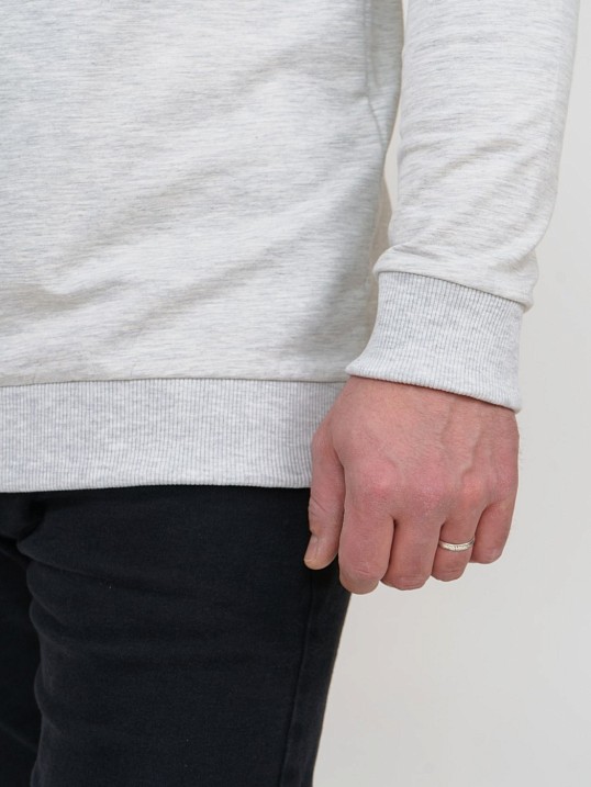 Толстовка мужская Эталон светло-серый