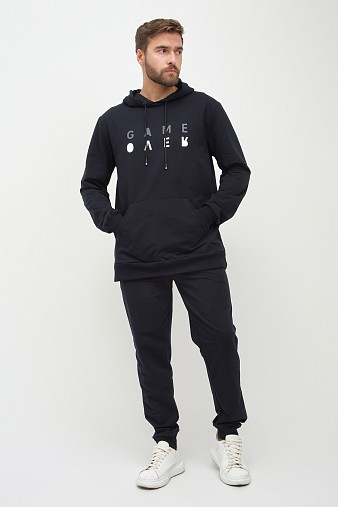 Костюм мужской Тайм 2-х нитка синий