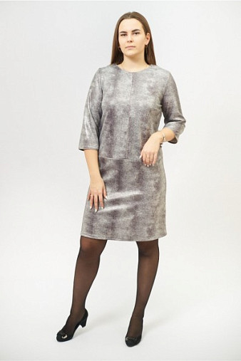 Платье Гармония-2 серое-2