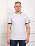 Футболка мужская Смарт серый/меланж