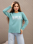 Лонгслив женский Рио св.изумруд