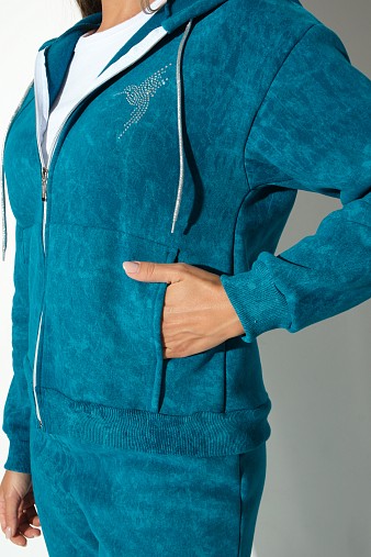 Костюм женский Дюна начёс морская волна