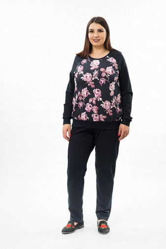 Костюм Берта сине-розовый