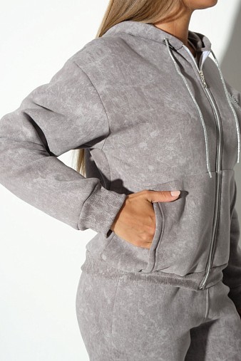 Толстовка женская Дюна начёс св.серый