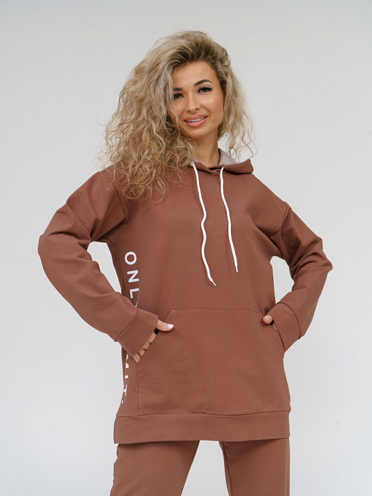 Костюм Челси футер 2-х нитка шоколад