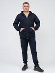 Костюм мужской Степ синий футер 2-х нитка