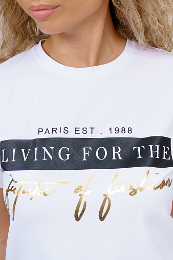 Футболка женская Имидж белая