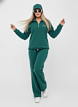 Костюм жен. Тренд флис аквамарин