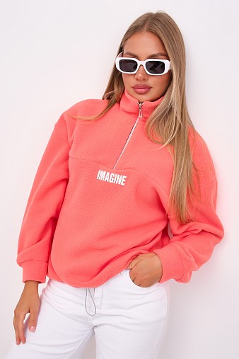 Толстовка жен. Тренд-2 флис персик