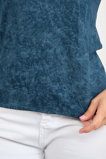 Майка вискозная варенка петроль