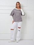 Толстовка женская Венди варенка св.серый