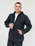 Костюм мужской Степ антрацит футер 2-х нитка