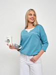 Свитшот женский Молли ментол
