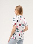 Футболка женская Краш белая