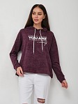 Толстовка женская Винтаж баклажан