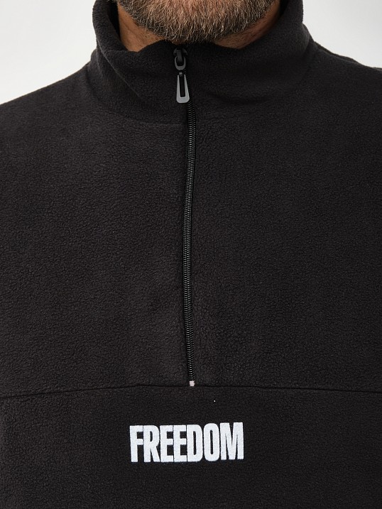 Толстовка муж. Драйв флис черный