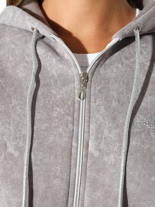 Толстовка женская Дюна начёс св.серый