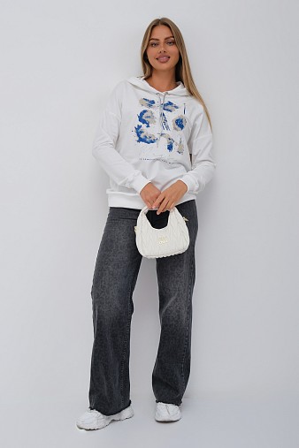 Толстовка женская Элен-2 экрю