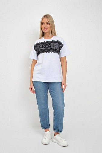 Футболка женская Юна белый