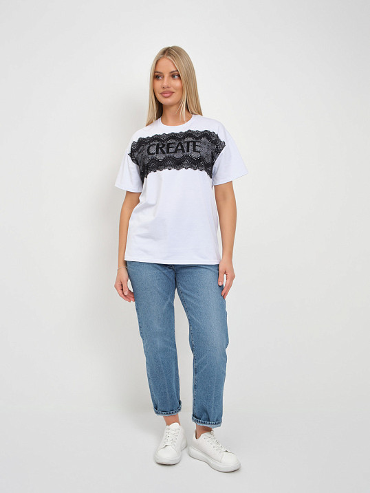 Футболка женская Юна белый