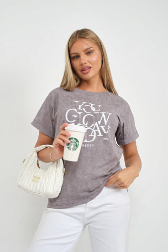 Футболка жен. Лиона варенка серый