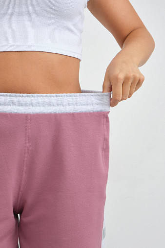 Шорты женские Рокси футер брусника