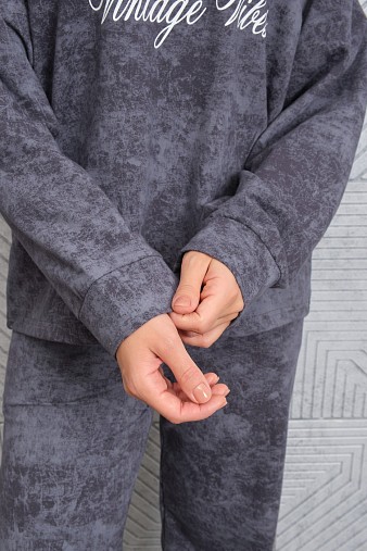 Костюм женский Верона варенка графит