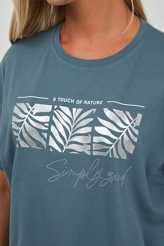 Футболка женская Рио изумруд