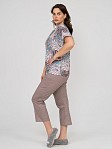 Костюм Поэзия какао/монстера
