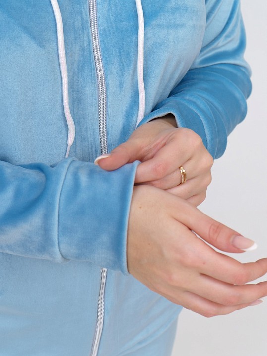 Костюм Авеню велюр аква Костюм Авеню велюр аква