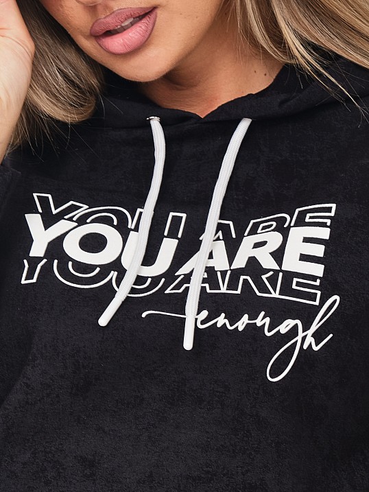 Толстовка женская Винтаж черный