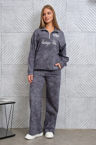 Костюм женский Верона варенка графит