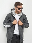 Толстовка муж. Дэнди 3-х нитка начес т.серый