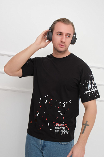 Футболка мужская Дорс черный