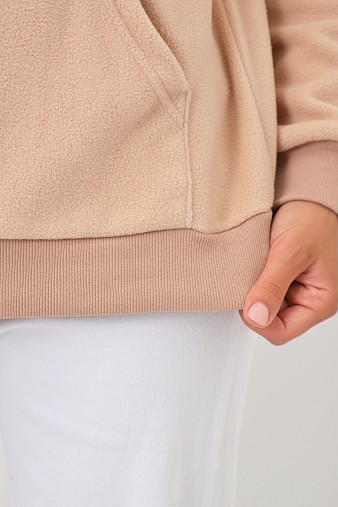 Толстовка женская Бэлла флис беж