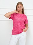 Футболка женская Арабеска фуксия