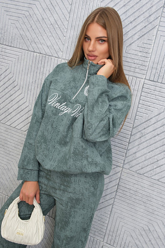 Костюм женский Верона варенка фисташка