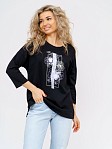 Лонгслив Стиль черный