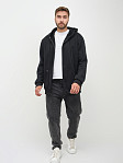 Толстовка муж. Дэнди 3-х нитка начес черный