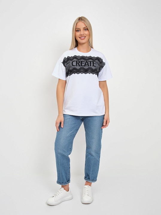 Футболка женская Юна белый