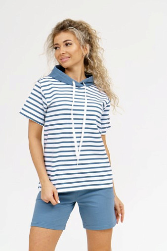 Костюм Новелла набивной арона/полоса