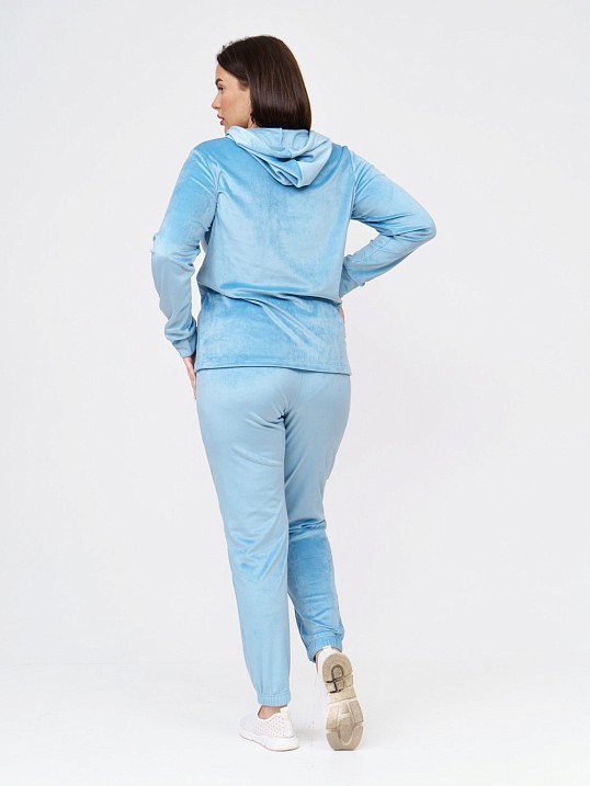 Костюм Авеню велюр аква Костюм Авеню велюр аква