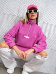 Толстовка жен. Тренд-2 флис фуксия