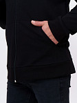 Толстовка мужская Степ без печати черная 2-х нитка