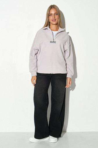 Толстовка жен. Тренд-2 флис дымчатый