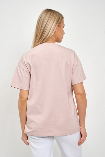 Футболка женская Юна пудра