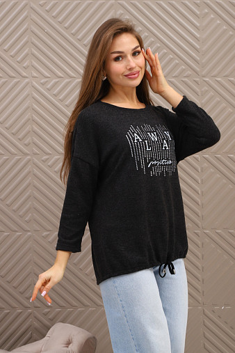 Джемпер женский Флай т.серый