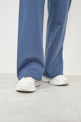 Костюм женский Венди со стразами индиго